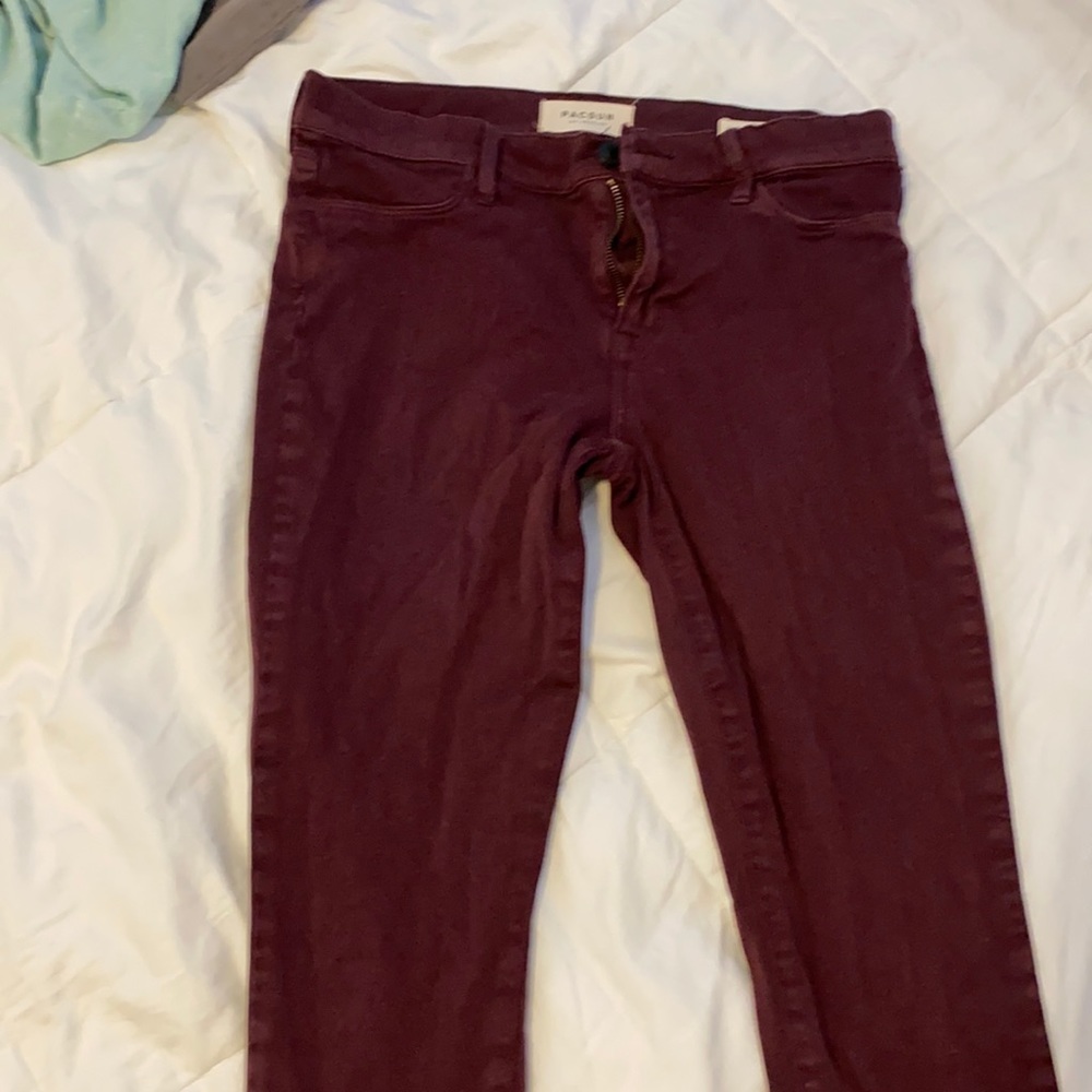Pacsun red jegging